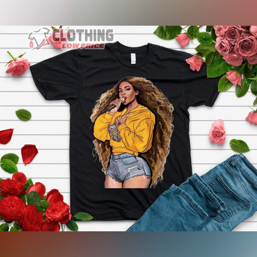 Beyonce American Singer Shirt, Beyonce Tour 2023 Tee, Beyonce Tour Dates 2023 Shirt, Renaissance World Tour Beyonce Shirt