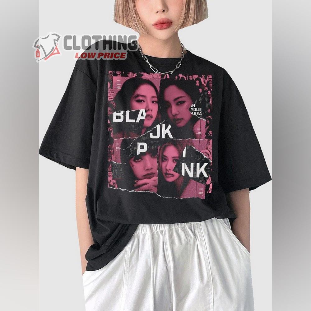 Blackpink Pink Venom Shut down Shirt, Blackpink Born Pink Album 