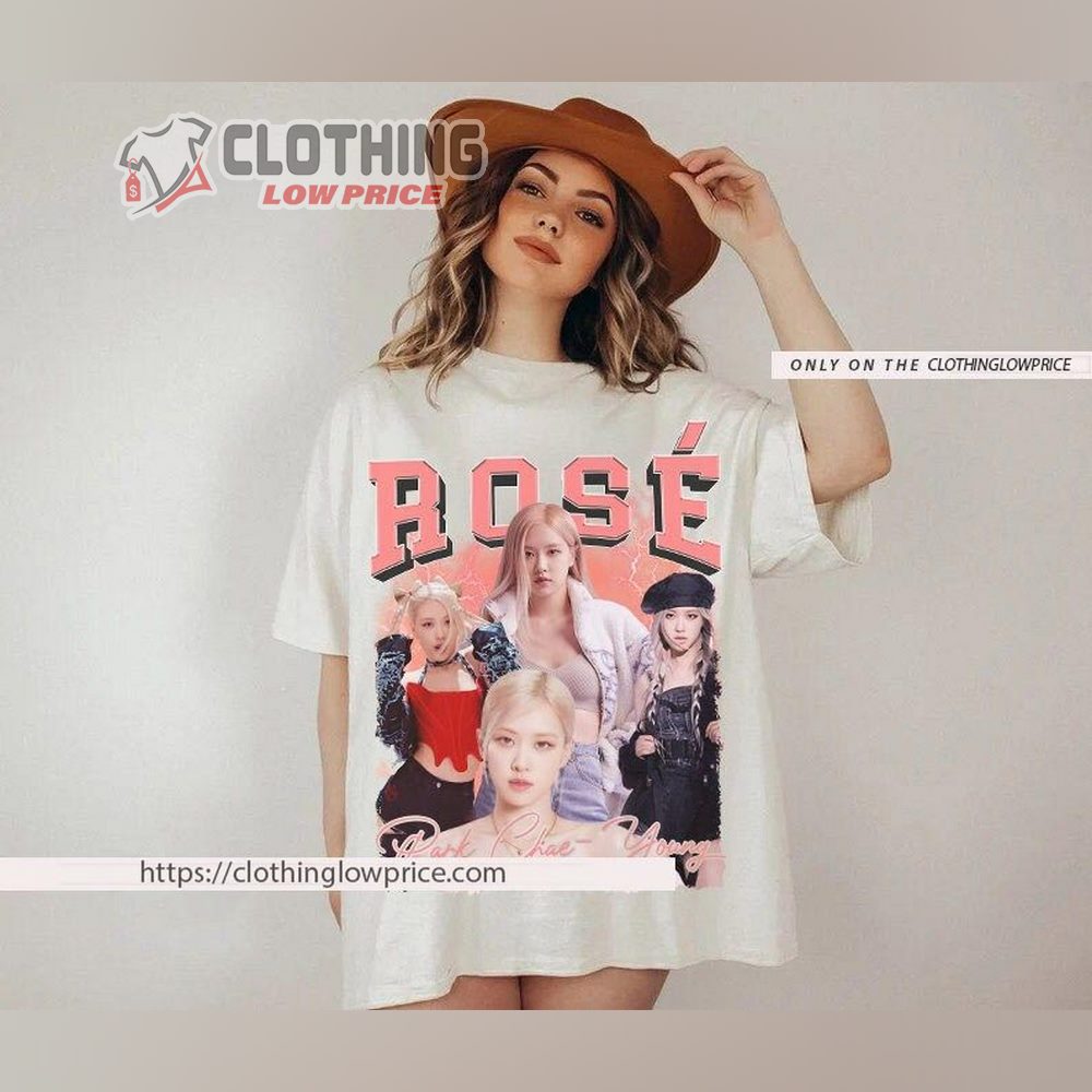 Blackpink Rose Park Chae-young 2022 Shirt, Blackpink World Tour 2022-2023 Born Pink Shirt