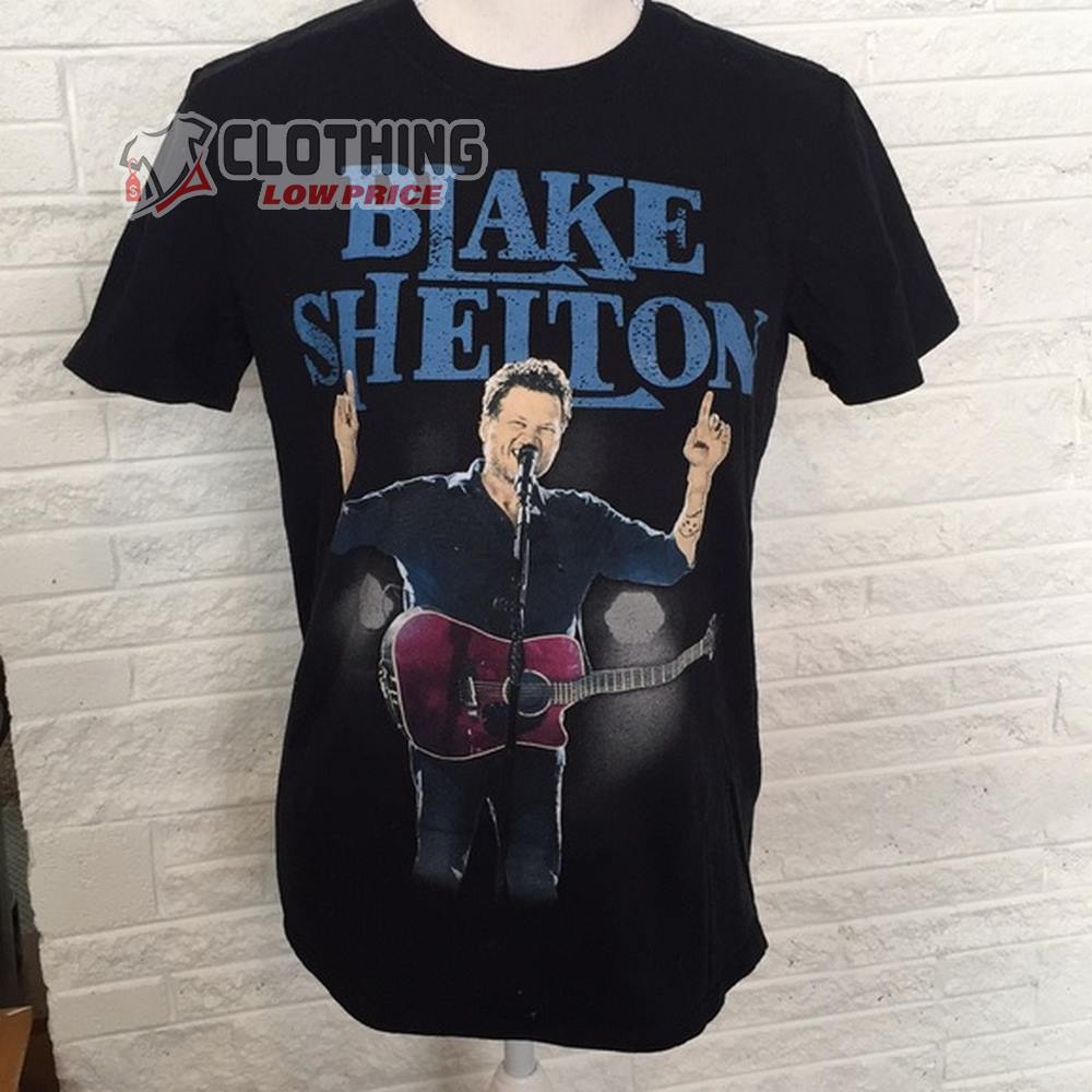 Blake Shelton World Tour Florida 2023 Merch Blake Shelton New Songs Ticket T-Shirt