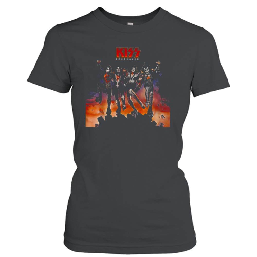 Destroyer 90s Kis Band Design shirt