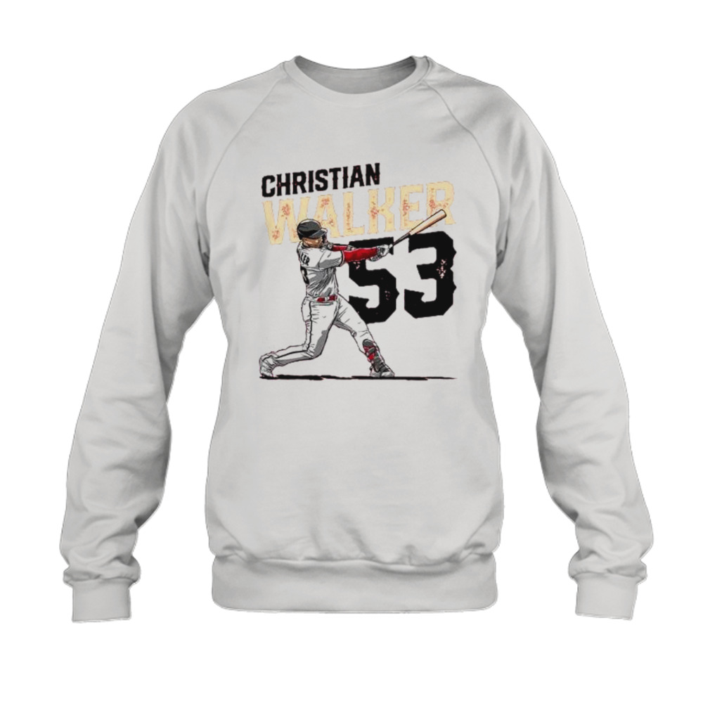 Christian Walker 53 Slugging Arizona Diamondbacks Baseball Shirt