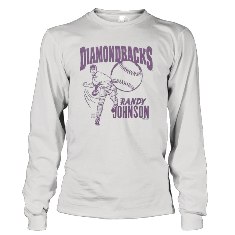 Arizona Diamondbacks Randy Johnson retro shirt 3 Long Sleeve Tee