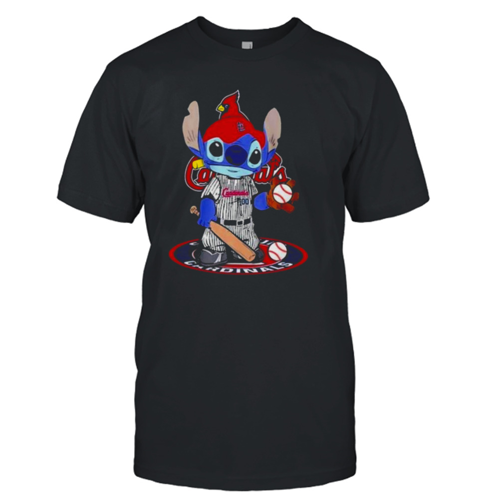 Baby Stitch St Louis Cardinals Baseball Logo 2023 Shirt