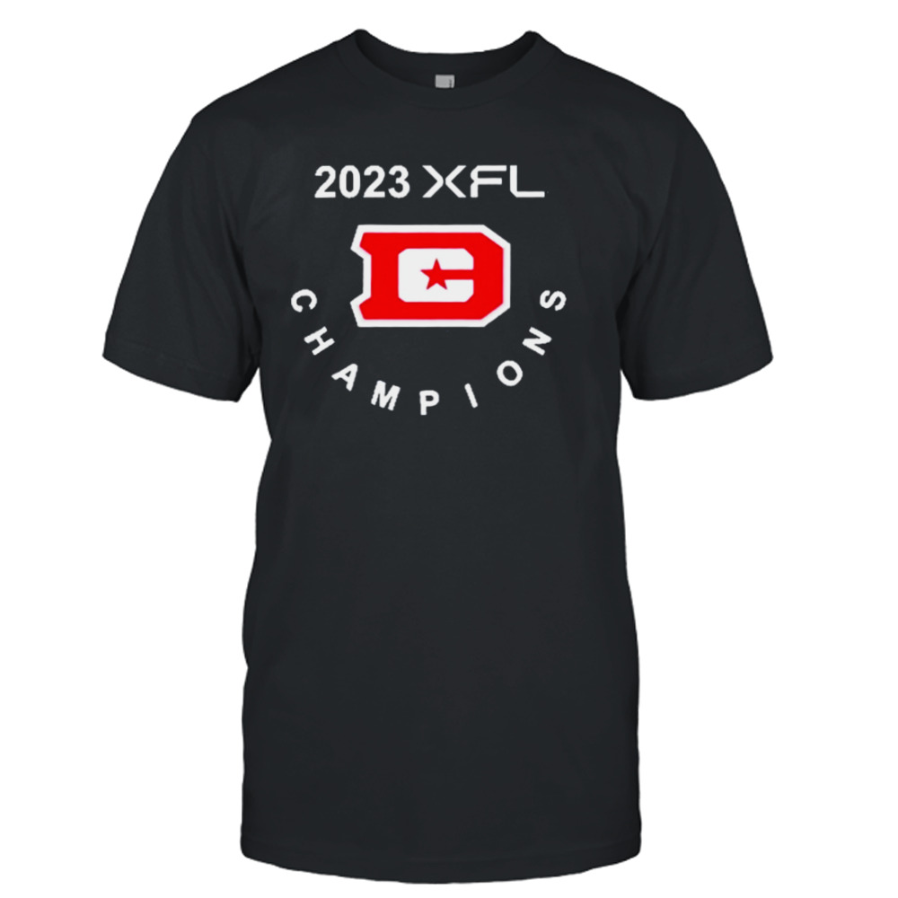 Dc Defender XFL Champions 2023 Shirt