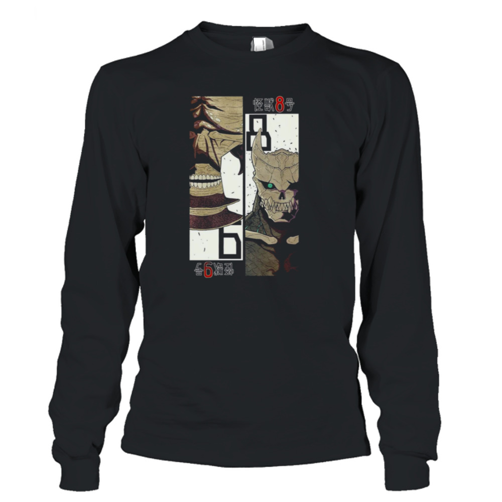 Defense Force Officer Kaiju No 8 Artwork shirt 3 Long Sleeve T-Shirt