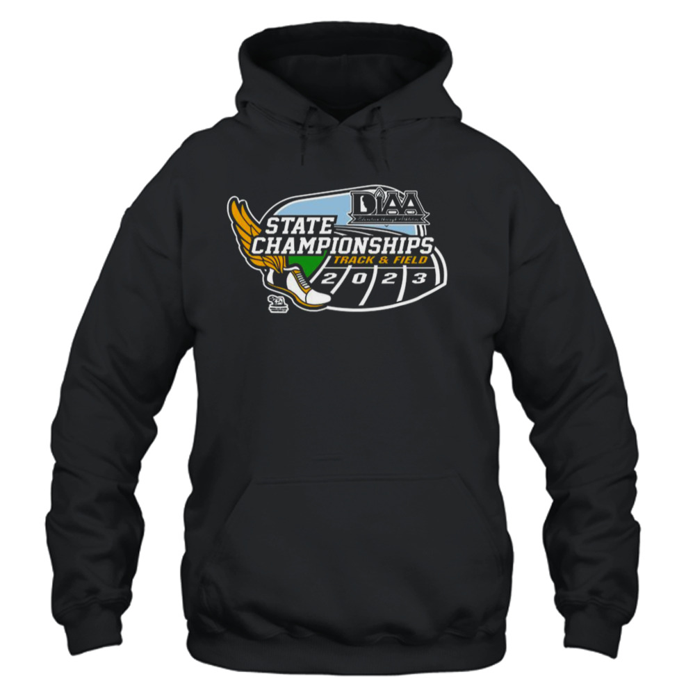 Diaa Education Through Athletics State Championships Track And Field 2023 shirt 4 Unisex Hoodie