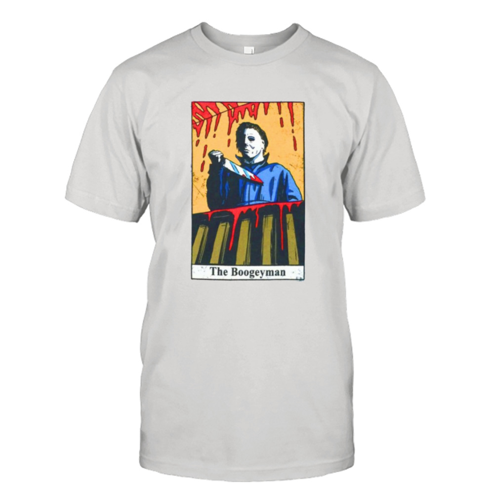 Michael Myers Halloween Tarot Card Boogeyman Horror Movie shirt