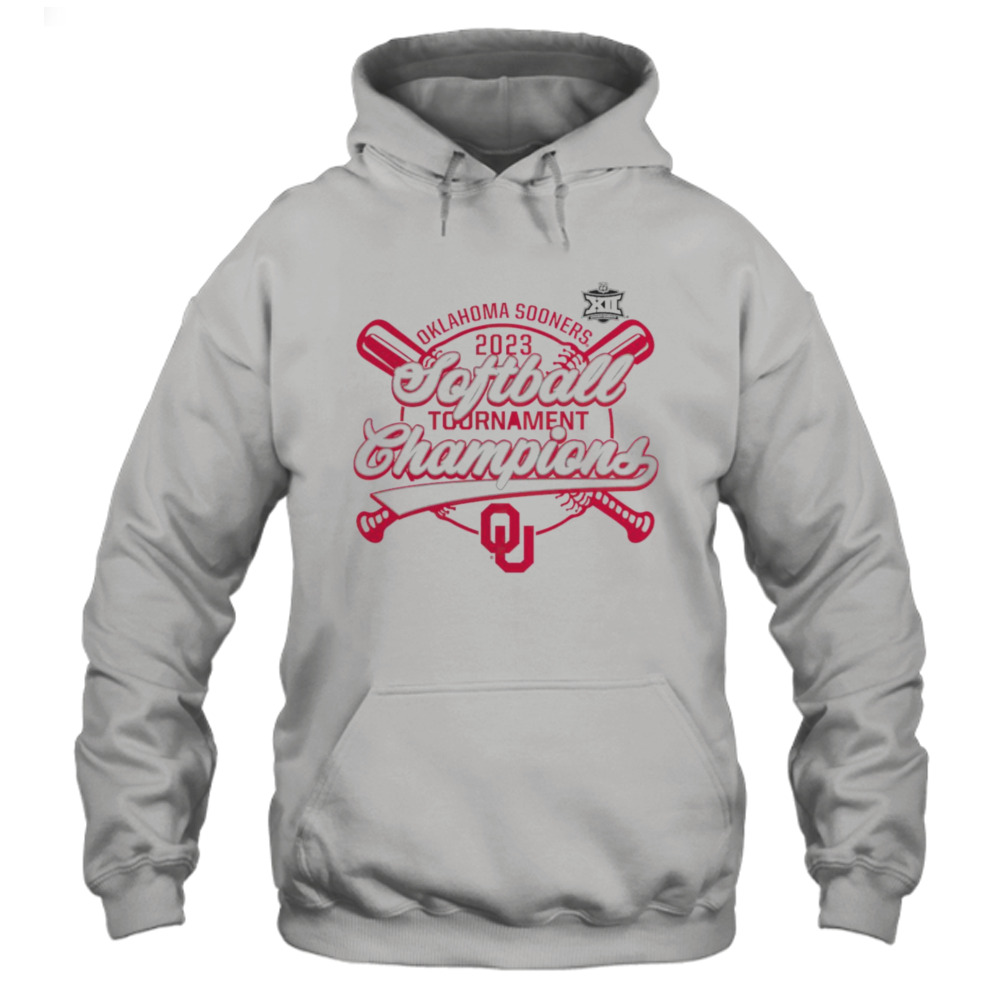 Oklahoma Sooners NCAA Big 12 Softball Conference Tournament Champions 2023 T-shirt 4 Hoodie