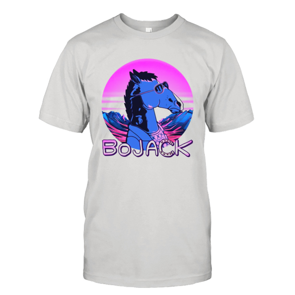 Retrowave Cool Bojack Horseman shirt