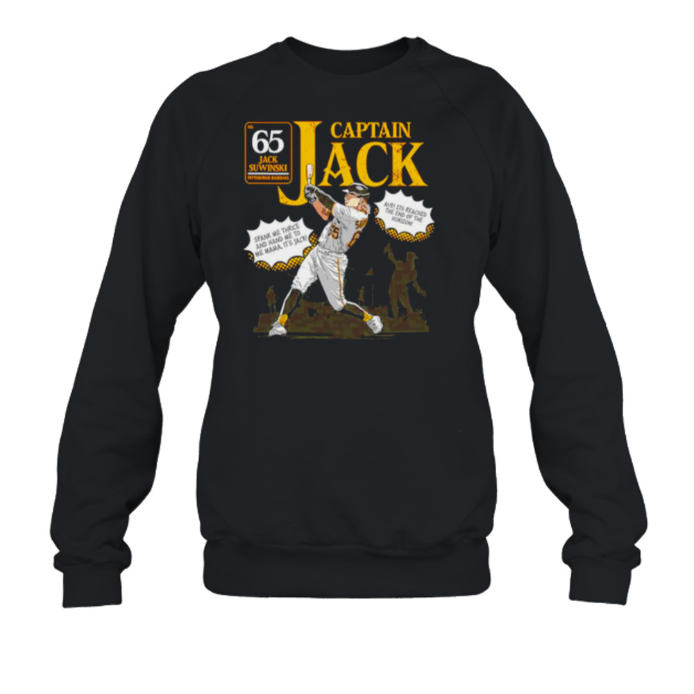 Captain Jack Suwinski spank me thrice and hand me to me mama it’s Jack shirt 5 Crewneck Sweatshirt