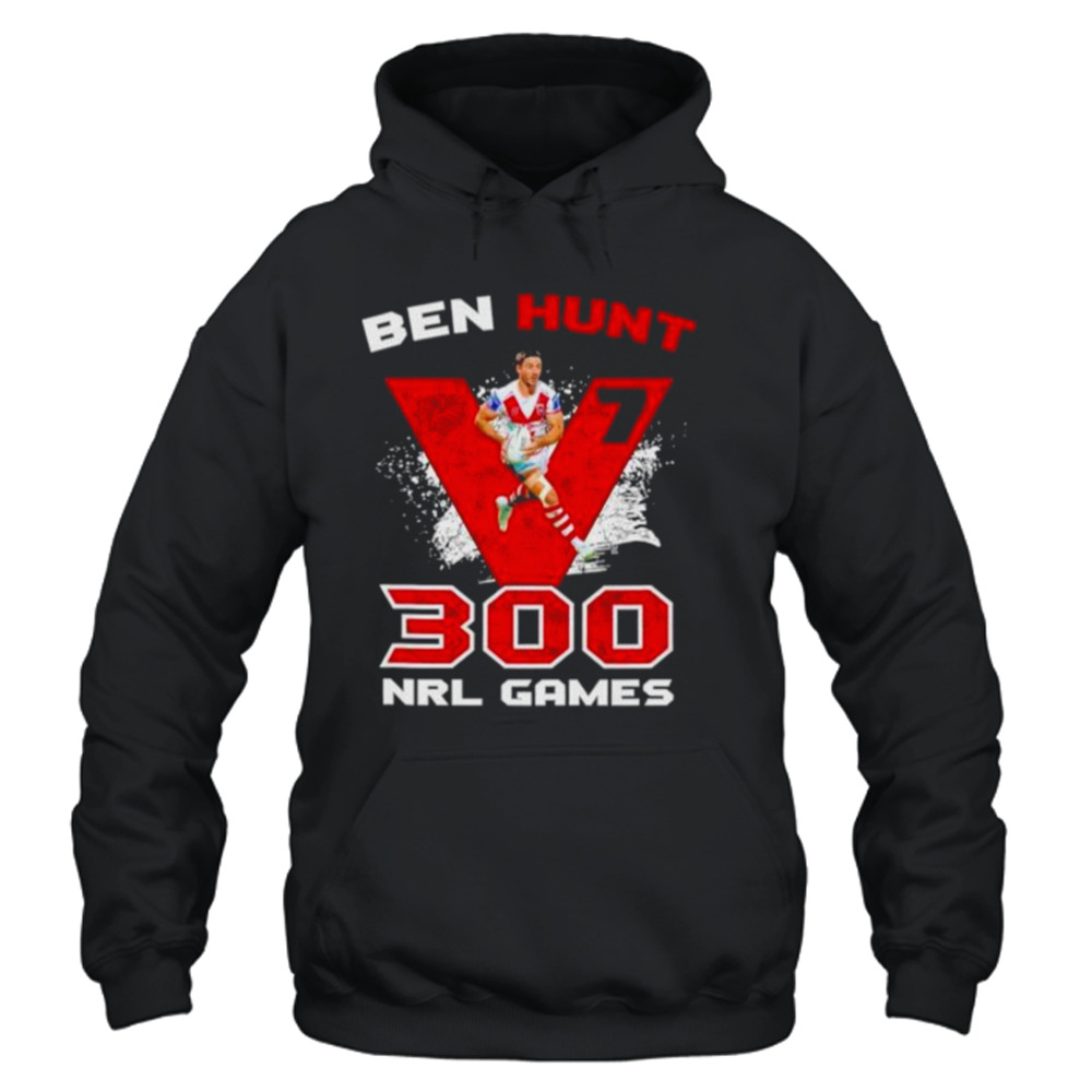 Dragons ben hunt 300 games shirt 4 Unisex Hoodie