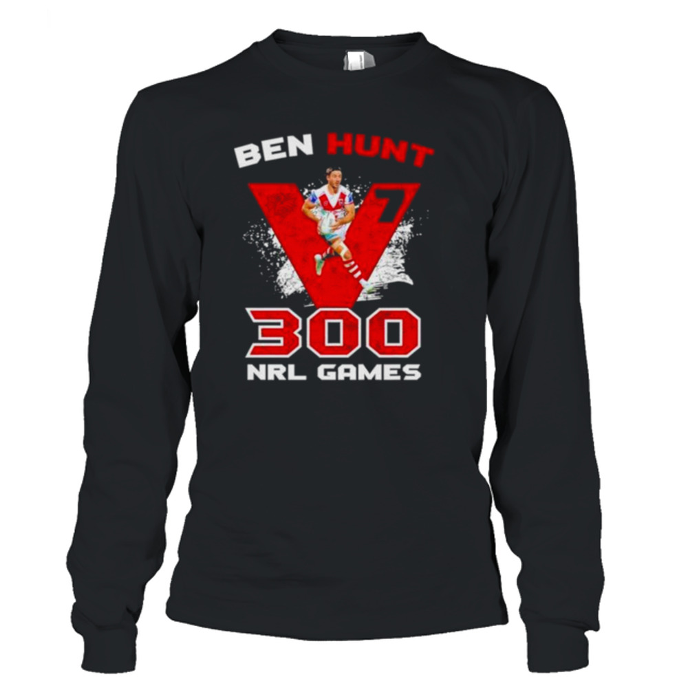 Dragons ben hunt 300 games shirt 3 Long Sleeve T-Shirt