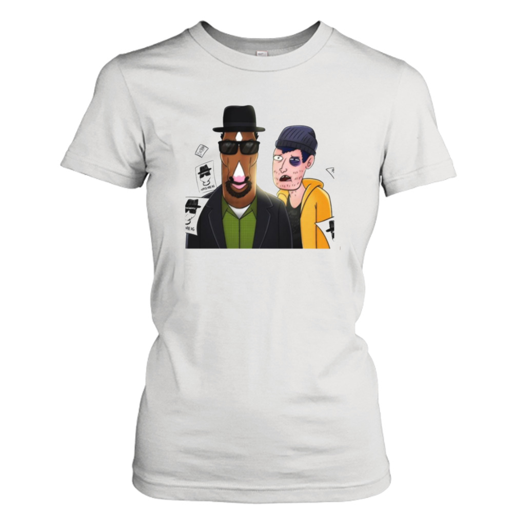 Horseman Breaking Bad Bojack Horseman shirt 2 Ladies Tee