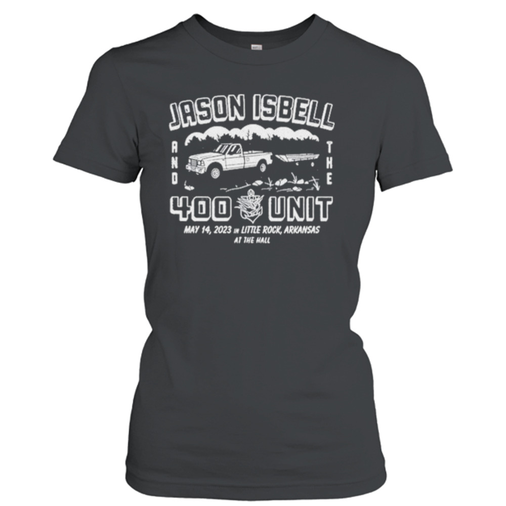 Jason Isbell and the 400 Unit Little Rock AR 2023 Shirt 2 Ladies T-Shirt