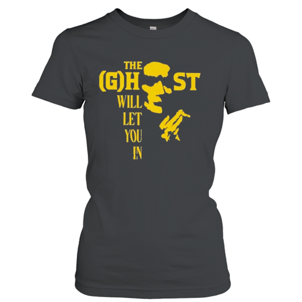 Louis wearing the ghost will let you in shirt 2 Ladies T-Shirt