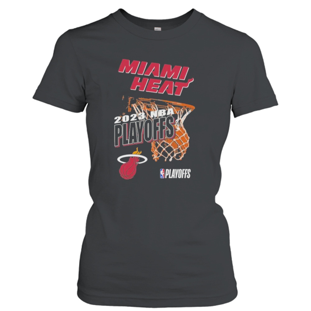 Miami Heat 2023 NBA Eastern Conference Finals Hype T-Shirt 2 Ladies T-Shirt