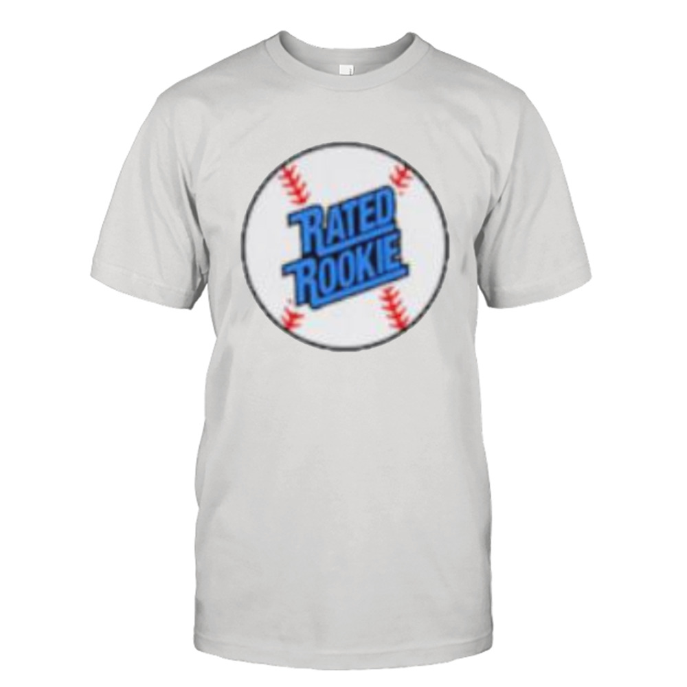 Rated rookie baseball shirt