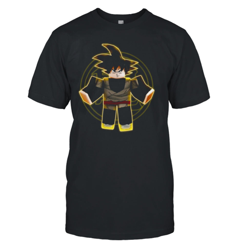 Roblox Goku Comic Game Art shirt