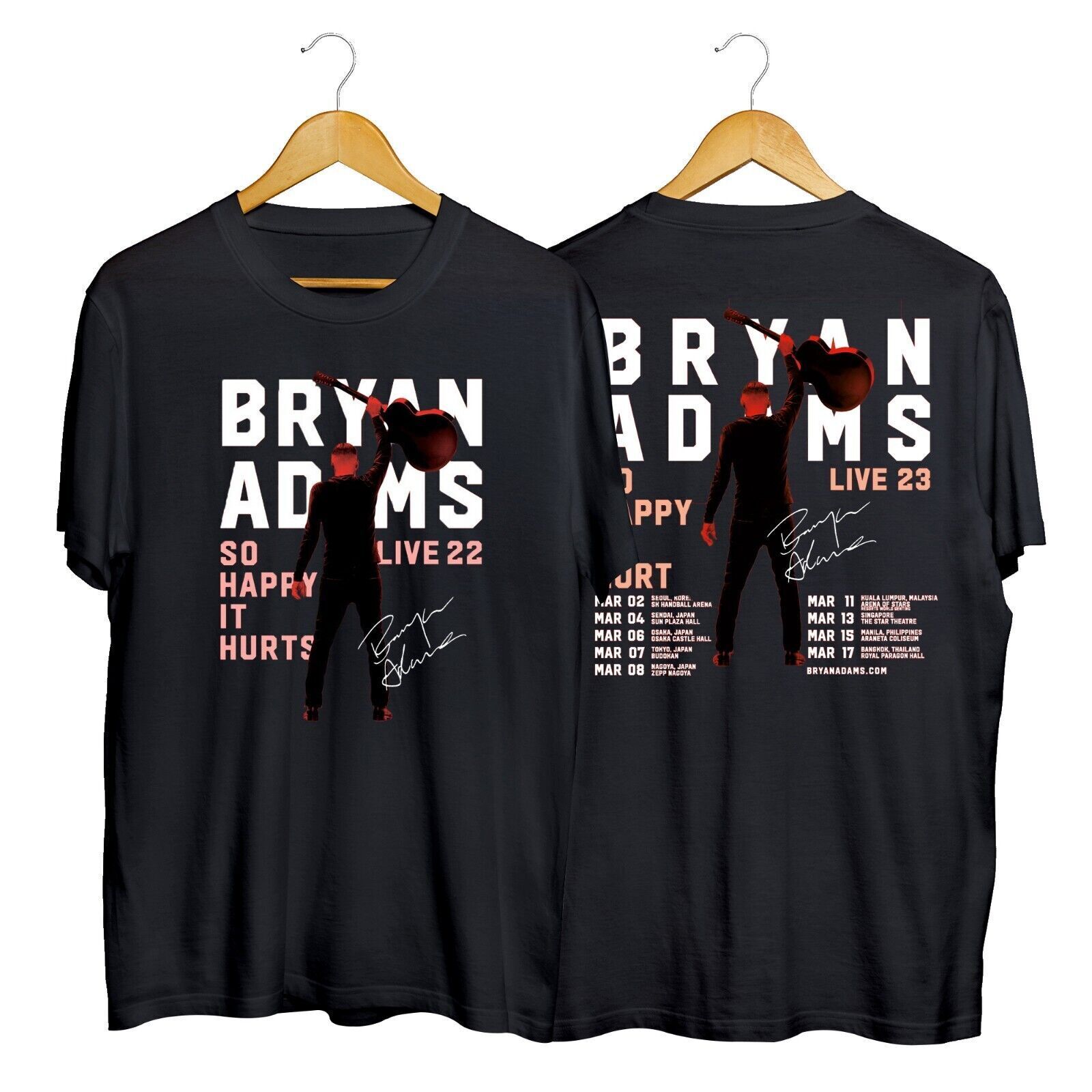 Bryan Adams So Happy It Hurts 2023 Tour Dates 2023 Merch Bryan Adams 