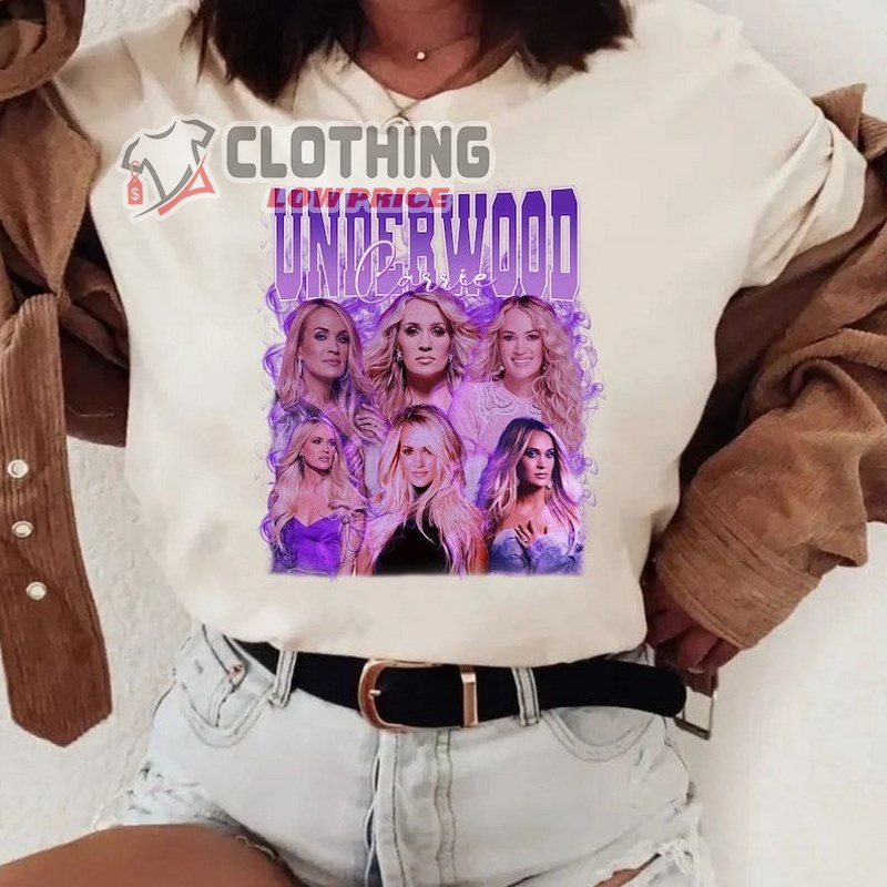 Carrie Underwood The Denim & Rhinestones Tour 2023 Dates Merch, Carrie Underwood Tour 2023 Tickets Sweater Shirt