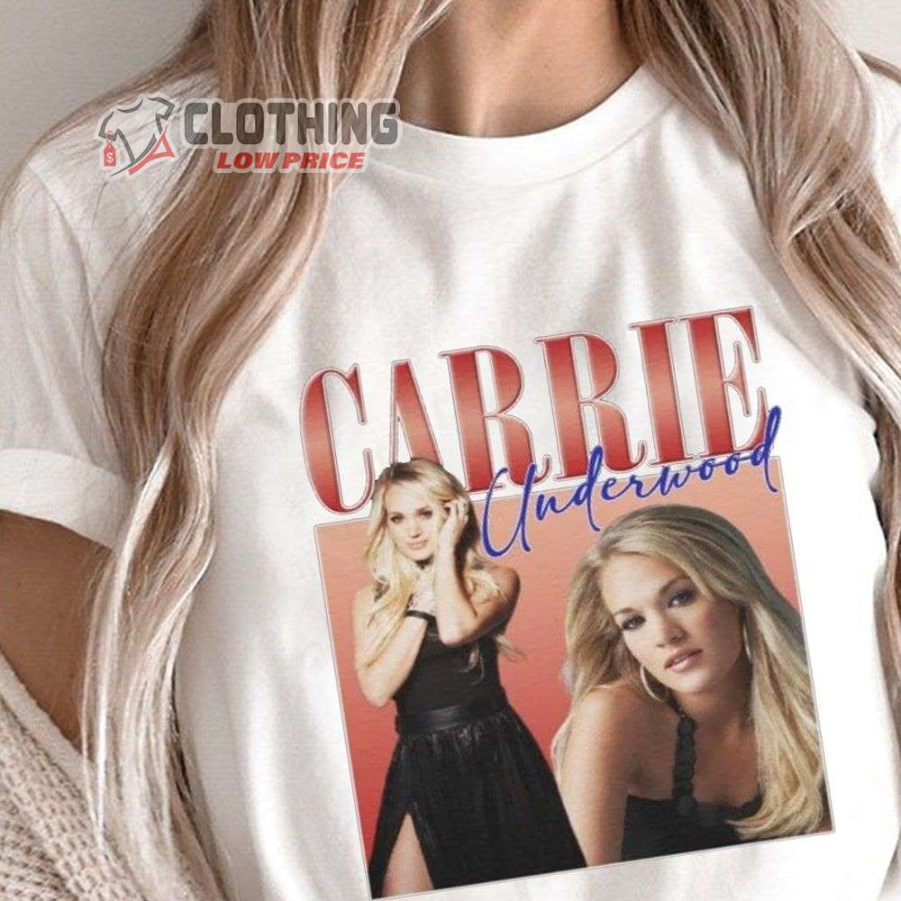 Carrie Underwood World Tour 2022 Merch, Carrie Underwood Love Wins Carrie  Song T-Shirt
