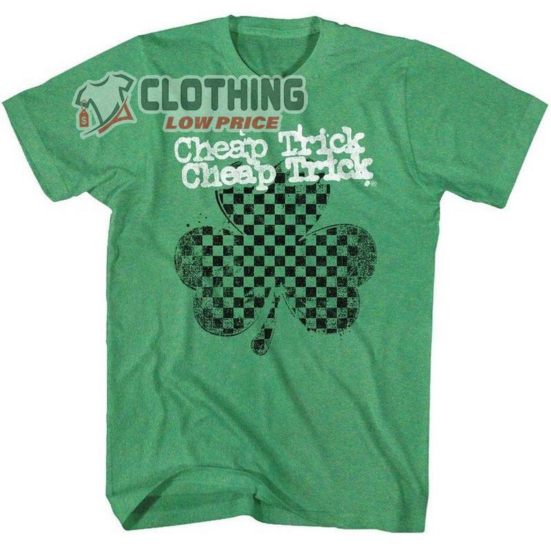 Cheap Trick Shamrock Rock And Roll Shirt, Cheap Trick In Another World Sweater, Cheap Trick Tour 2023 Setlist Merch