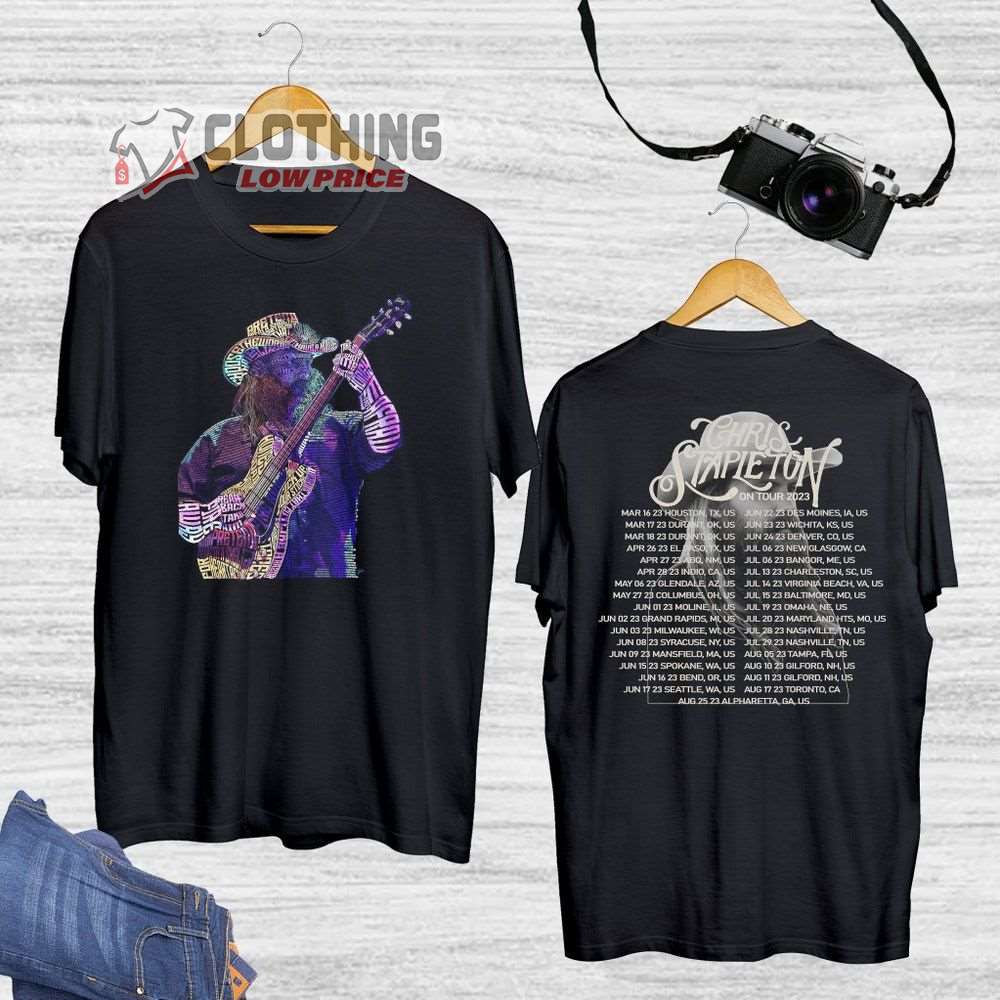 Chris Stapleton 2023 Tour Tickets Merch, Chris Stapleton All American Road Show Tour Shirt Chris Stapleton Fan T-Shirt