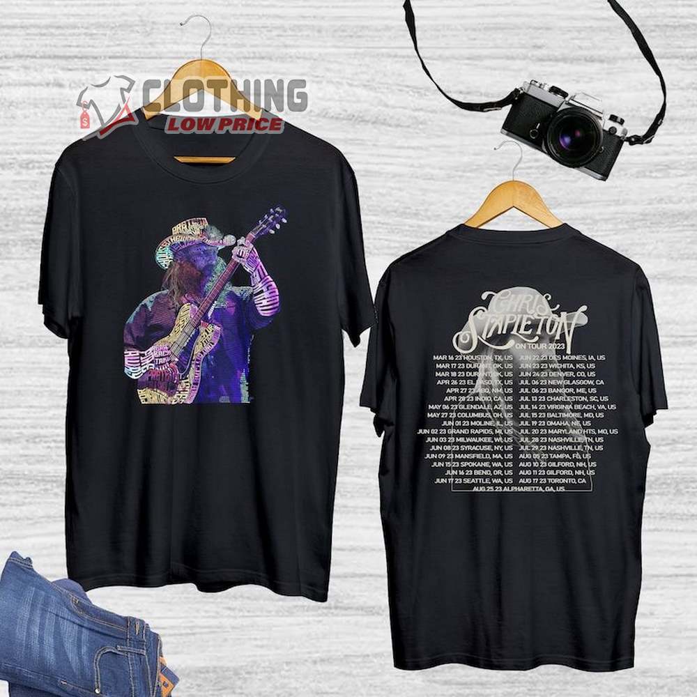 Chris Stapleton 2023 Word Tour Shirt, Chris Stapleton Road Show Tour Merch, Chris Stapleton Country Music Tour Shirt