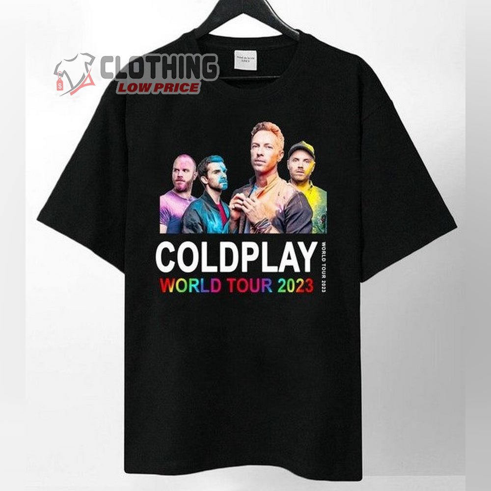 Coldplay Tour 2023 New York T- Shirt, Coldplay 2023 Tour T- Shirt, Coldplay Seattle 2023 T- Shirt, Coldplay Tour 2023 Europe T- Shirt