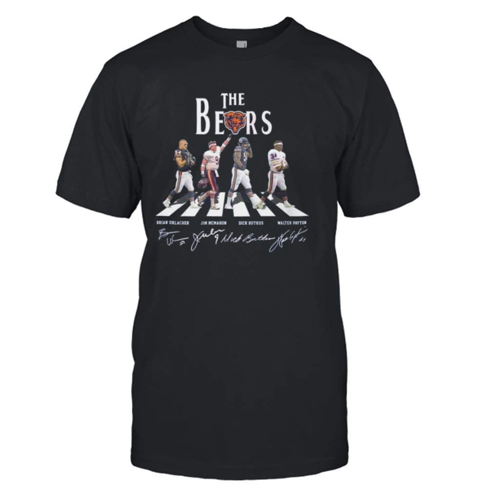 The Chicago Bears Abbey Road Signatures 2023 Shirt