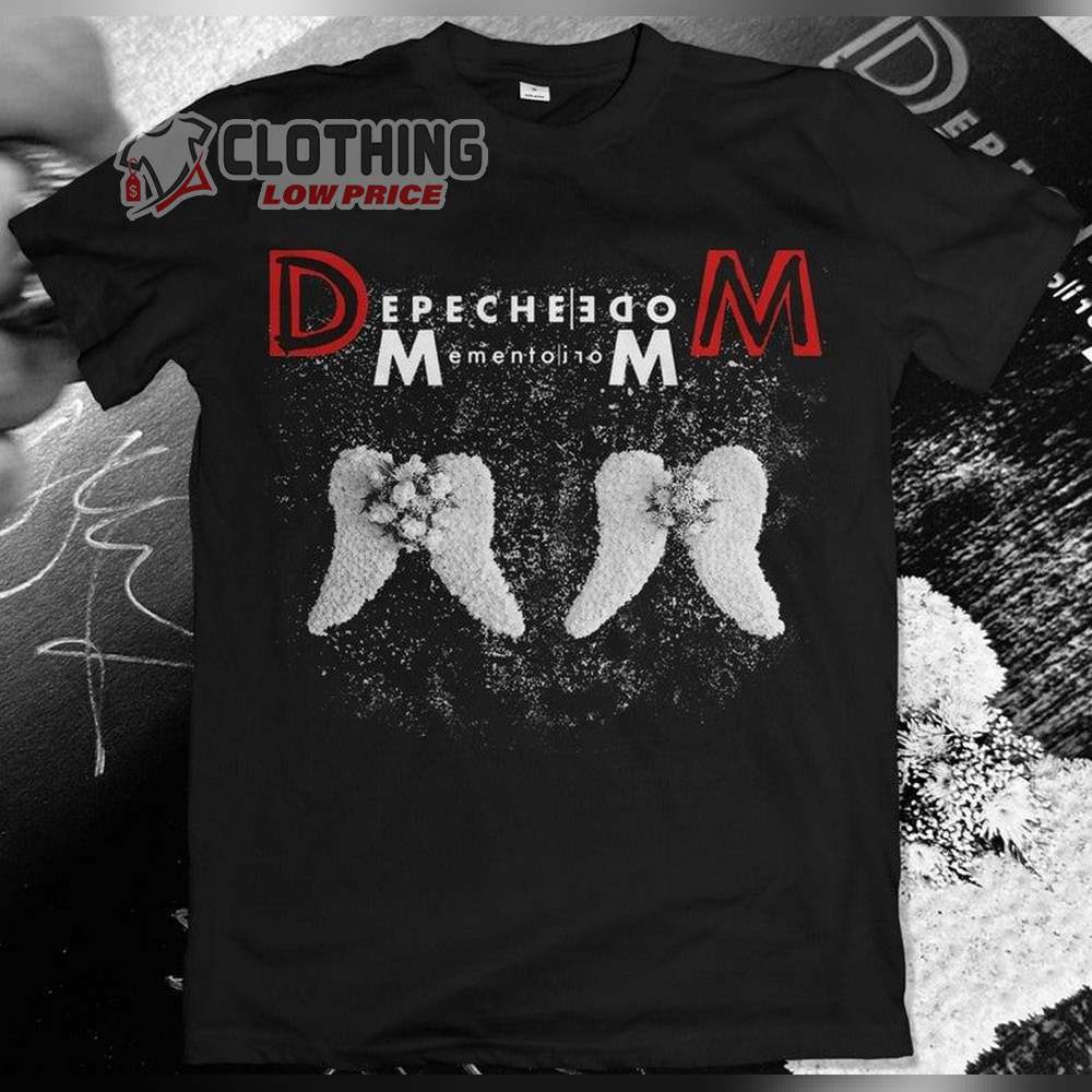 Depeche Mode Memento Mori World Tour 2023 Dates T-Shirt, Depeche