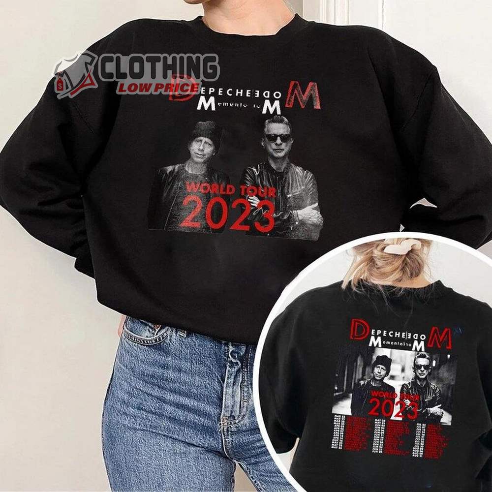 Depeche Mode Memento Mori World Tour 2023 TShirt, Depeche Mode Tour Shirt, Depeche Mode World Tour Merch