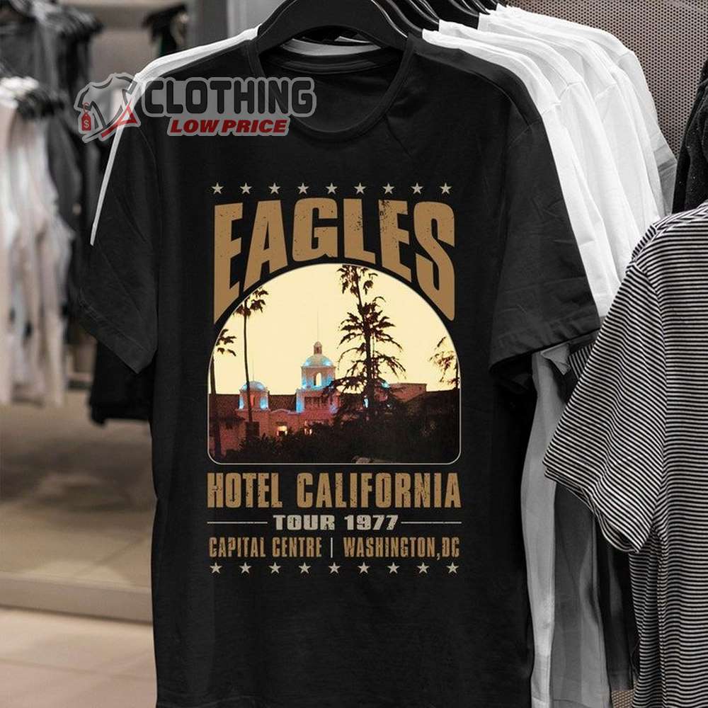 The Eagles Band Shirt, Hotel California Vintage Unisex T-shirt