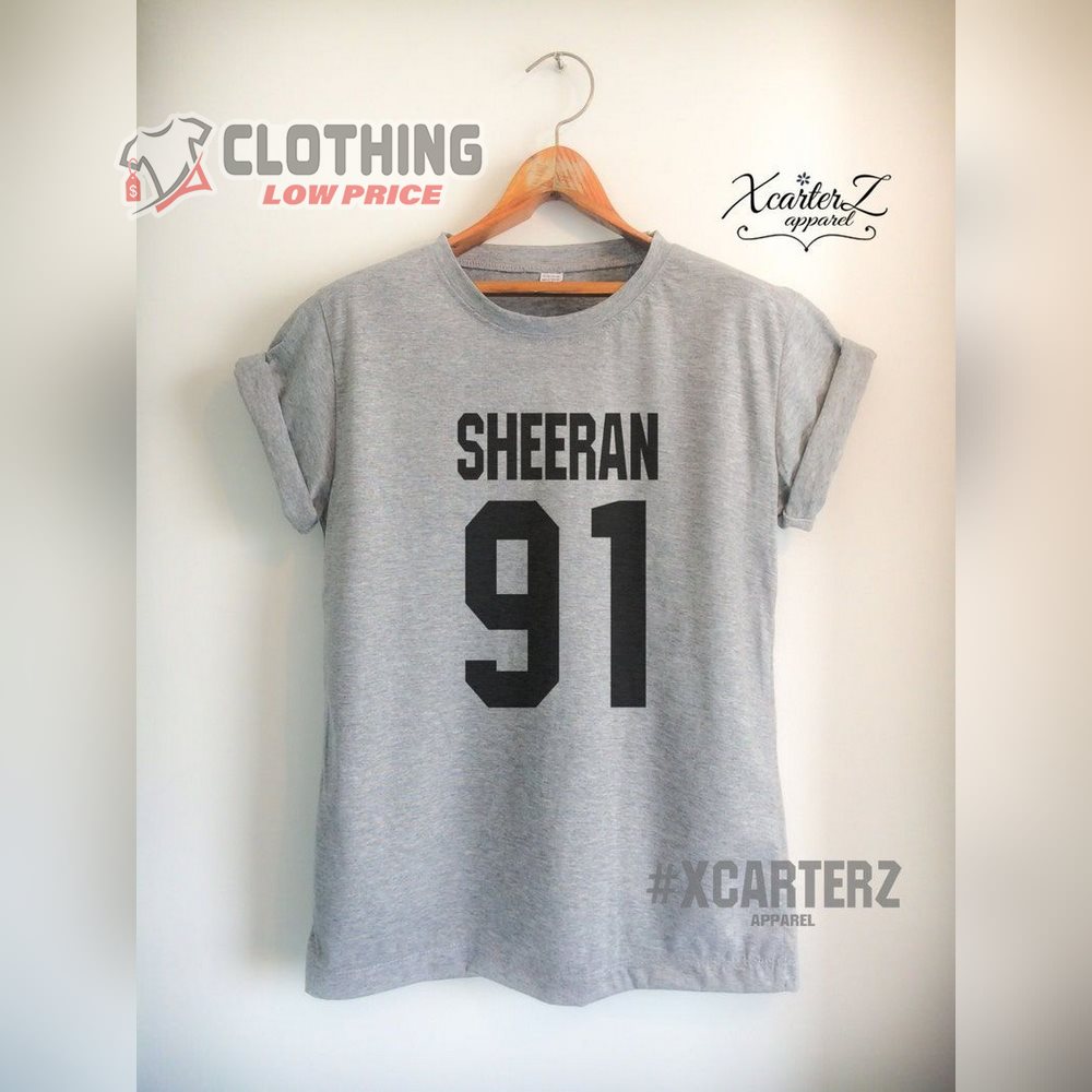 Ed Sheeran Gillette Stadium T-Shirt  Ed Sheeran Christmas Songs Merch Ed Sheeran Nationality Unisex Tee