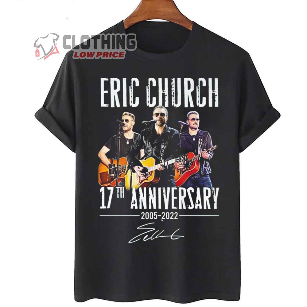 Eric Church Iowa State Fair 2023 Shirt, Eric Church 17th Anniversary