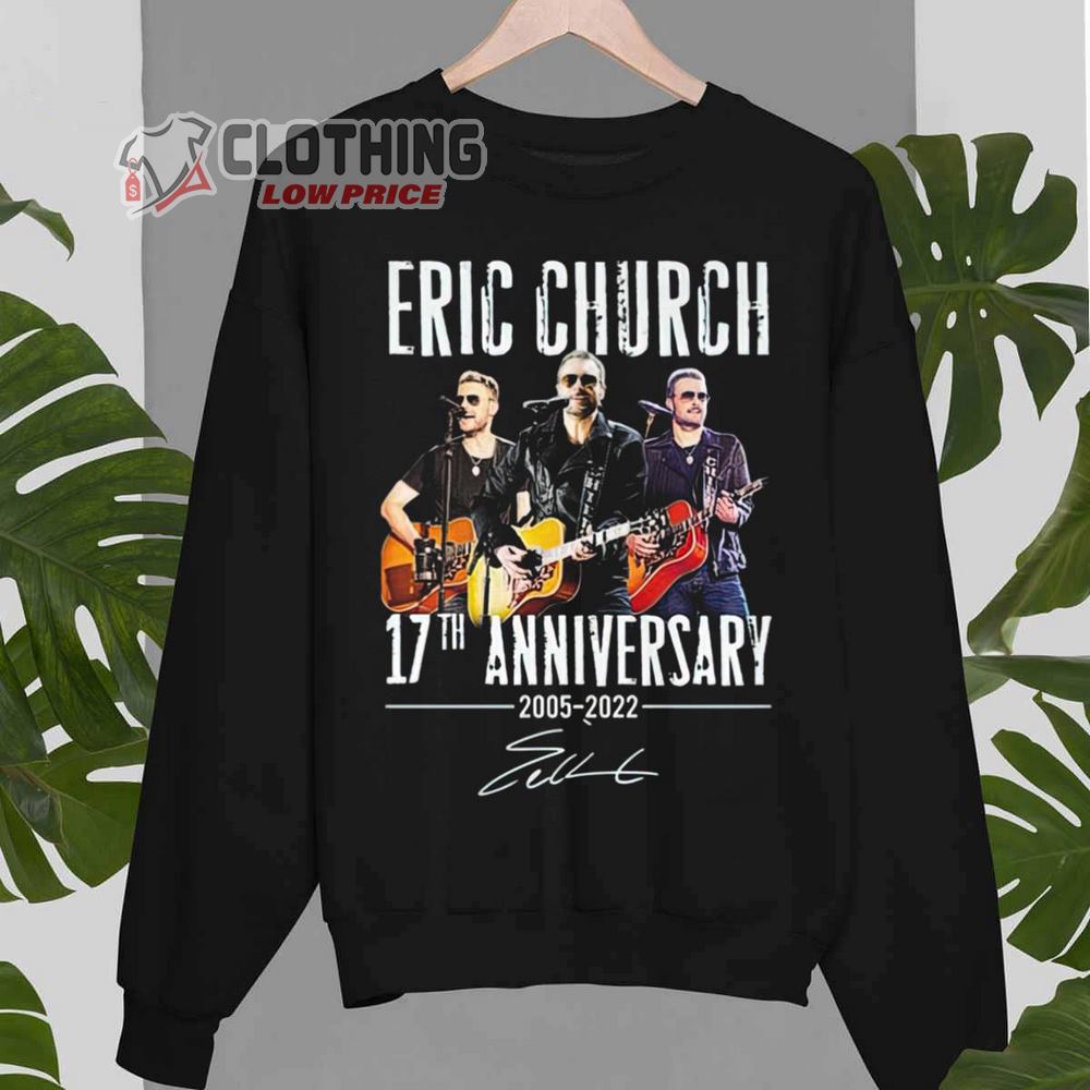 Eric Church Iowa State Fair 2023 Shirt, Eric Church 17th Anniversary