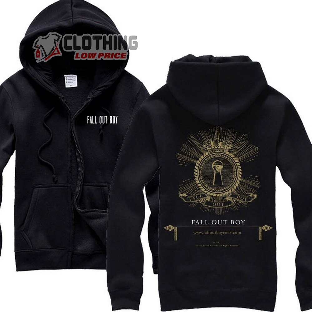 Fall Out Boy Tour 2023 Shirt, Fall Out Boy Rock Sudadera Zipper Hoodies, Fall Out Boy New Album 2023 Gift For Fan Merch Shirt