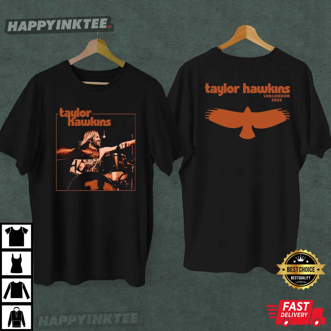 2022 Taylor Hawkin Tribute Concert T-Shirt