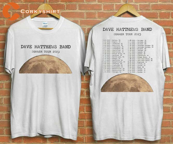 2023 Dave Matthews Band Summer Tour T-Shirt