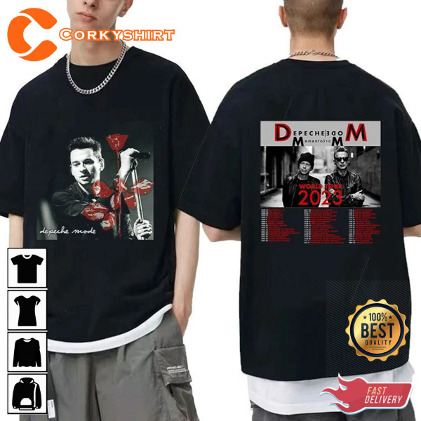 2023 Depeche Mode Memento Mori World Tour Shirt