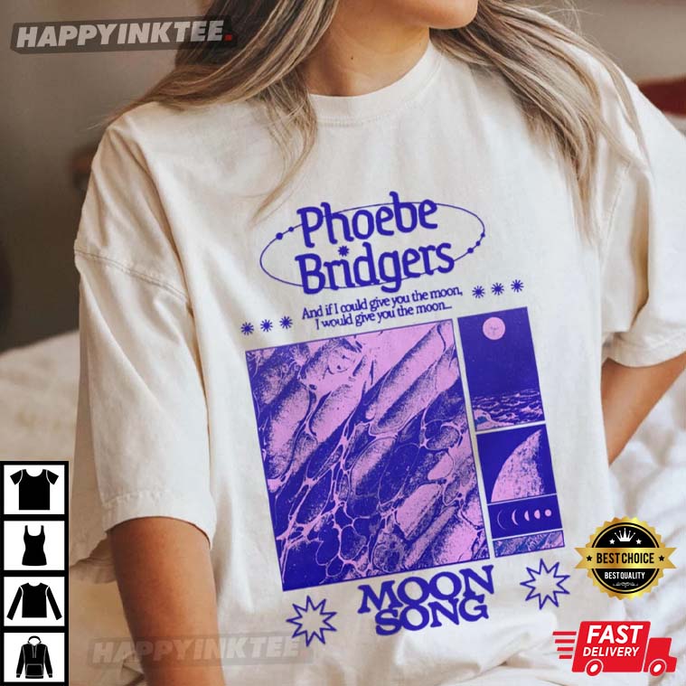 Aesthetic Album Moon Songs Phoebe T-Shirt