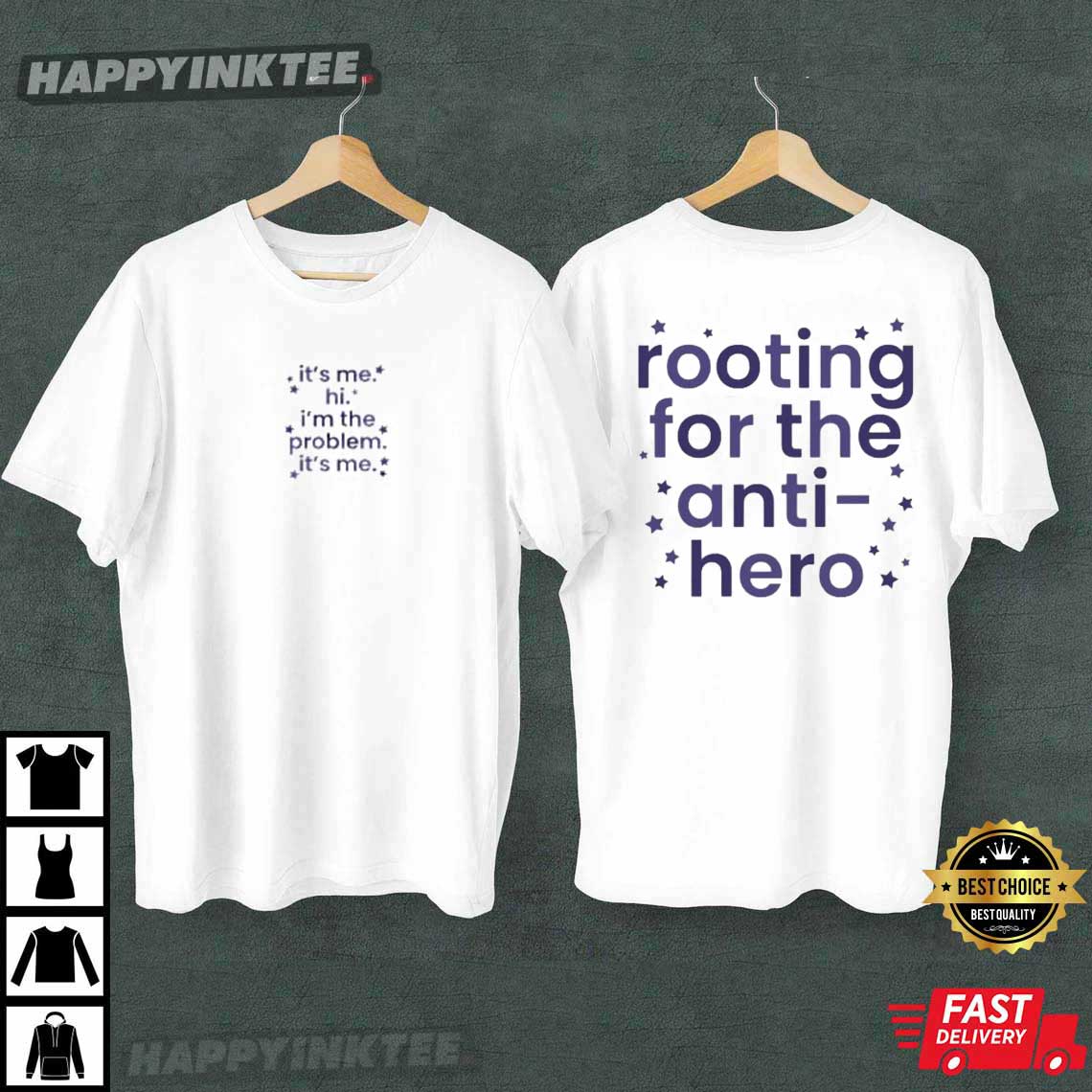 Anti Hero Taylor Swift's Lyrics Song T-Shirt