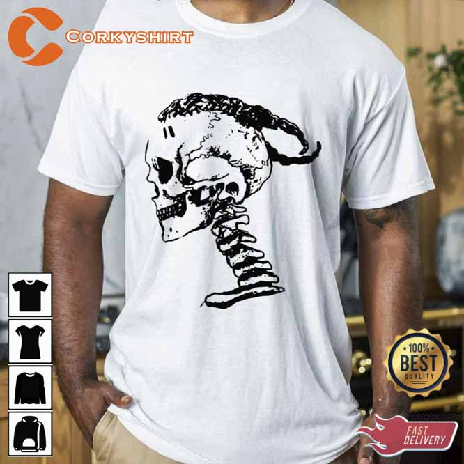 Art Xxxtentacion Skull Logo T-Shirt