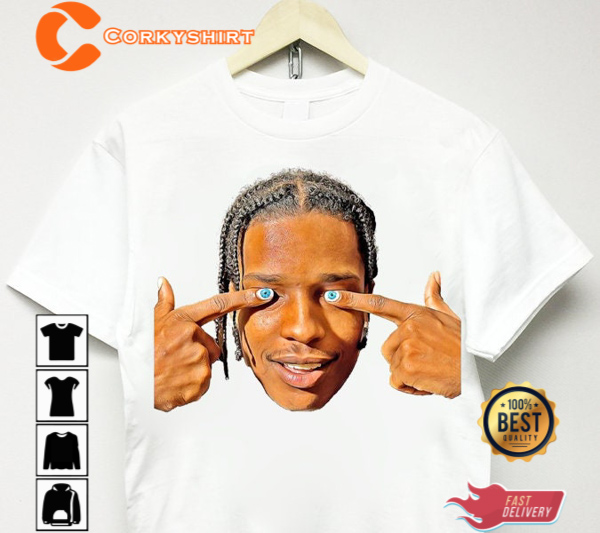 Asap Rocky Shirt Hip Hop Graphic Tees