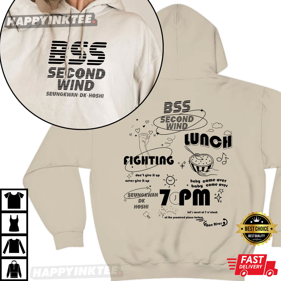 BSS Second Wind Track List Album, Seventeen, BooSeokSoon Comeback Hoodie - Bring Your Ideas, Thoughts And Imaginations Into Reality Today