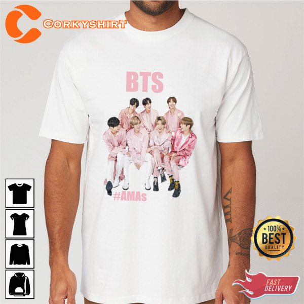 BTS Amas T Shirt Design