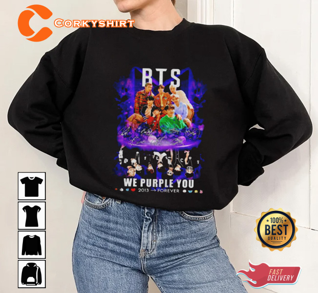 BTS Band 2013 To Forever Best T-Shirt Corkyshirt.com