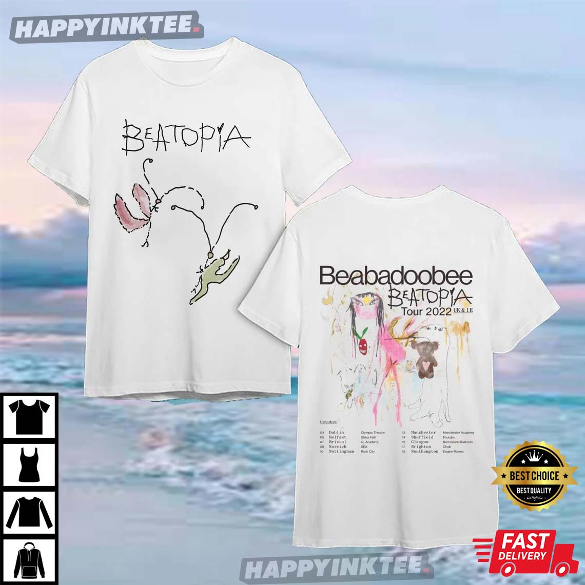 Beabadoobee Beattopia Tour 2022 Merch Best T-Shirt