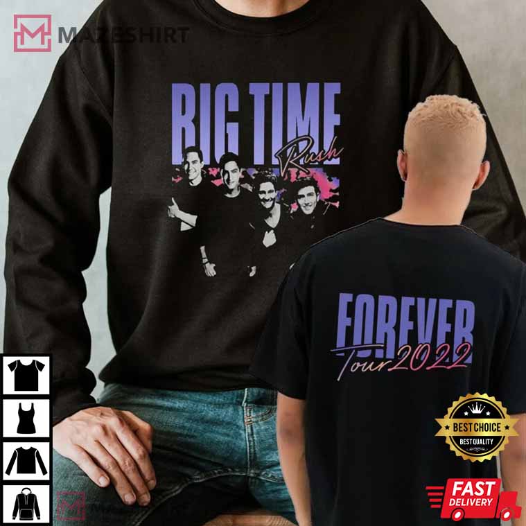 Big Time Rush Forever 2022 Tour Gift T-Shirt